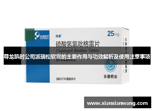 尊龙凯时公司派瑞松软膏的主要作用与功效解析及使用注意事项